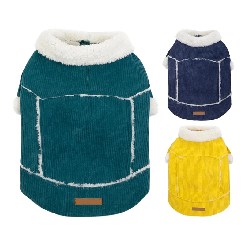 Зимняя куртка для домашних животных Одежда собак и щенков Мопсов французских