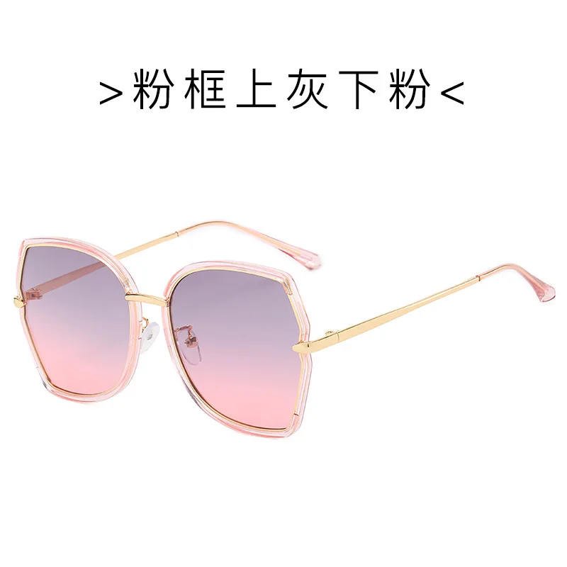 2020 женские солнцезащитные очки больших размеров с океанскими линзами Винтажные