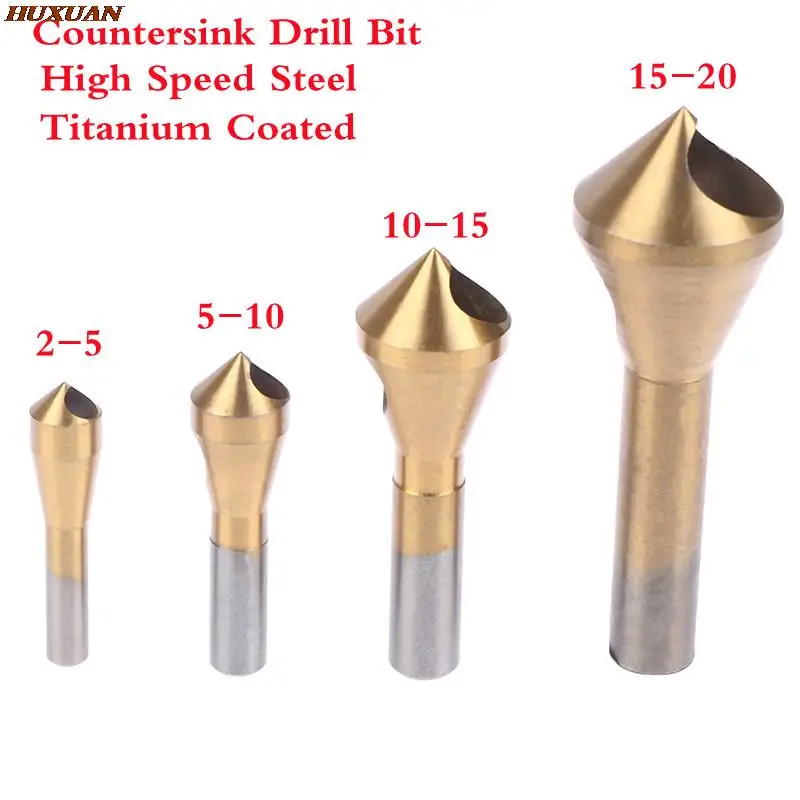 Titanium Countersink Deburring Drill Taper Hole Cutter Steel/Aluminum Countersunk Head Chamfering Tools | Инструменты