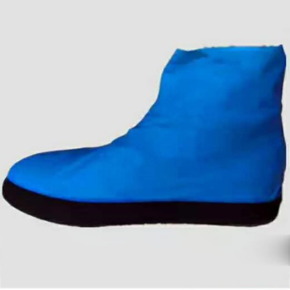 1 пара многоразовых латексных водонепроницаемых чехлов для обуви Нескользящие