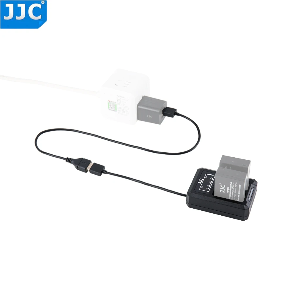 JJC USB Dual Батарея путешествия Зарядное устройство для цифровой фотокамеры Fuji Fujifilm NP-W126 NP-W126S X-T3 X100F X-H1 X-Pro2 X-Pro1 X-T2 X-T1 X-T30 X-T20