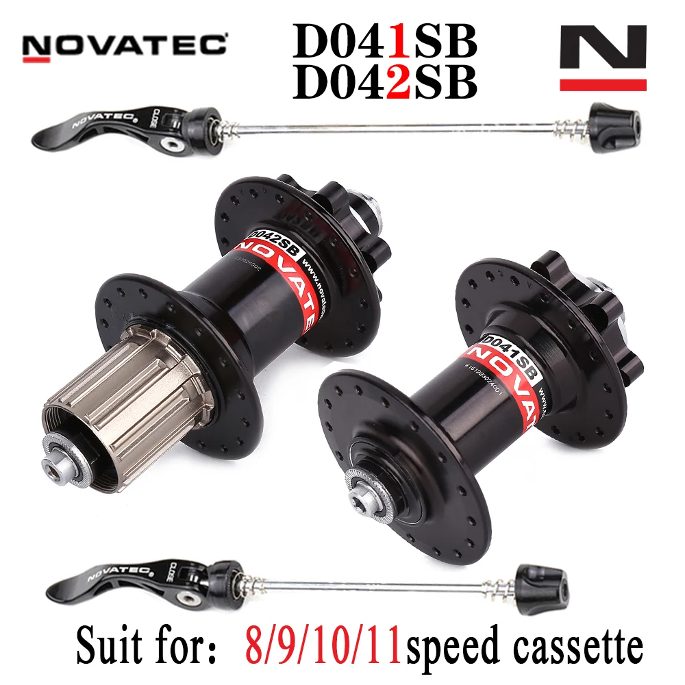 Ступица Novatec D041SB D042SB дисковая карта тормоз MTB горный велосипед ступица