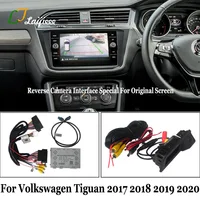 For Volkswagen Tiguan 2 2017 2018 2019 2020 Original Screen MIB System No Need Coding Decoder & HD Rear View Reverse Camera Kit
