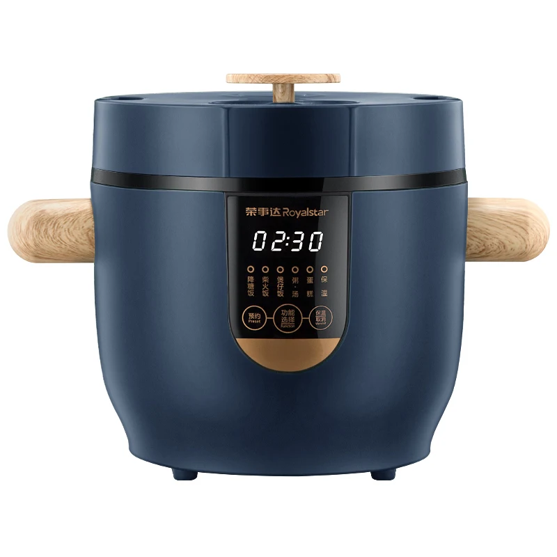 

220V 2L Electric Rice Cooker Intelligent Automatic Multifunctional Electric Desugar Rice Cooker Non-stick Portable Multi Cooker