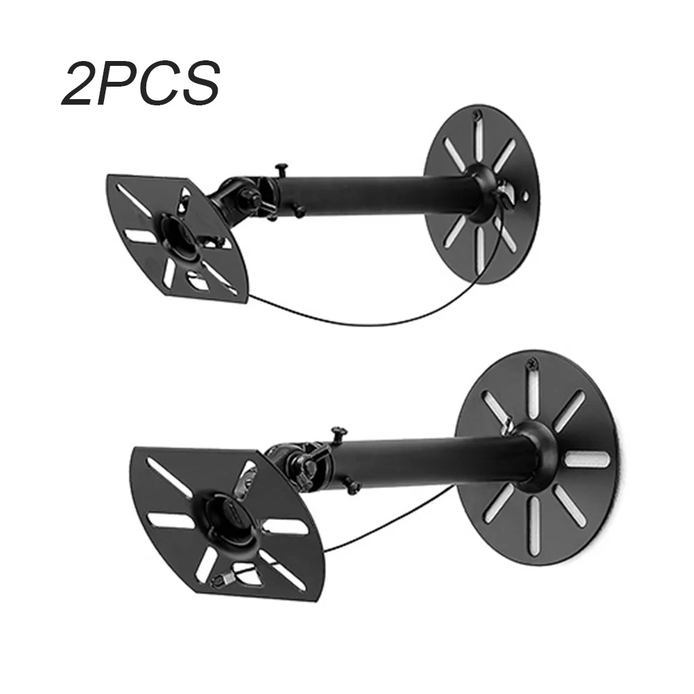 2 шт. регулируемый угол настенный кронштейн звуковая панель стальная пластина