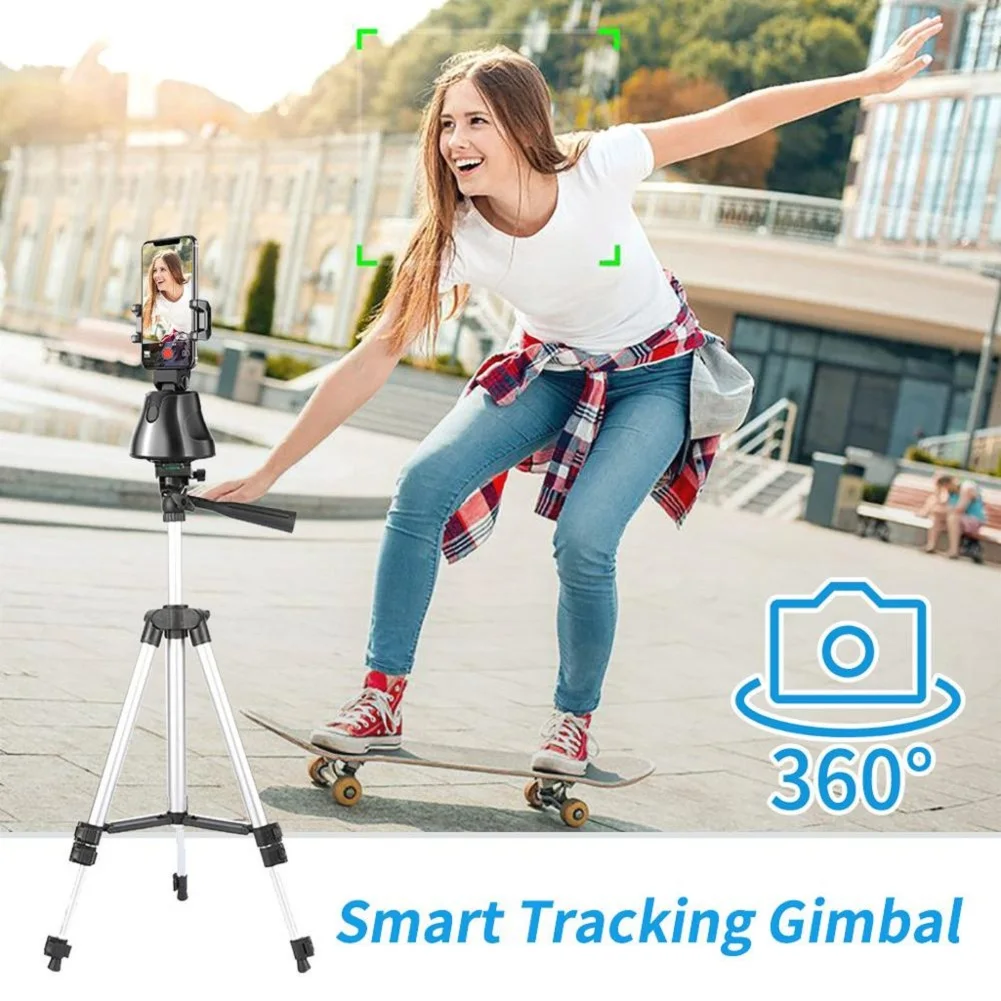Смартфон Gimbal 360 ° Face Photo Follow Up Phone для Vlog Live Video Record Smart Tracking Фото