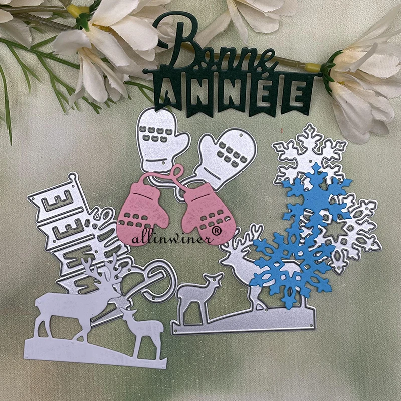 

Рождественское украшение, металлические Вырубные штампы, трафареты, вырезанные для «сделай сам», скрапбукинг, альбомная бумага, тиснение