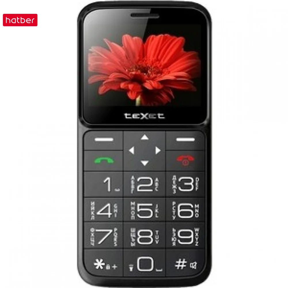 Мобильный телефон TeXet TM B226 черный красный|Смартфоны| |