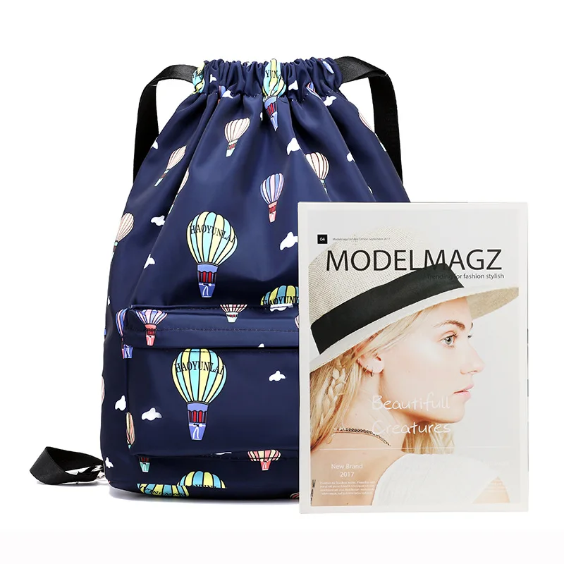 Рюкзак нейлоновая сумка хит цвет воздушный шар Портативный Путешествия Спорт