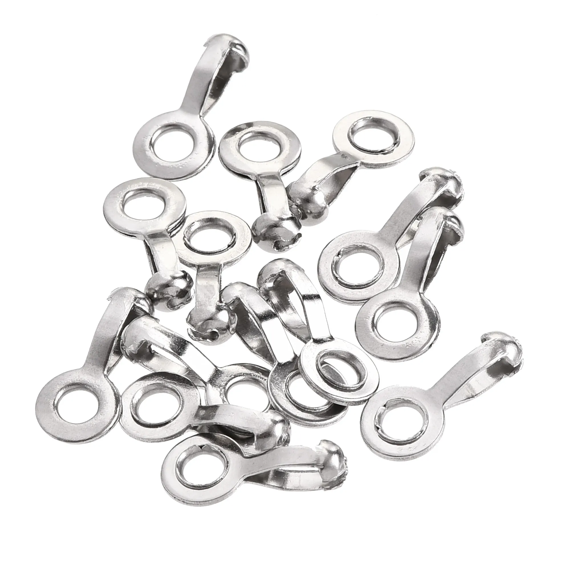 

Uxcell Ball Chain Connector 2mm 2.4mm Hole Pull Loop Link Stainless Steel 15 Pcs