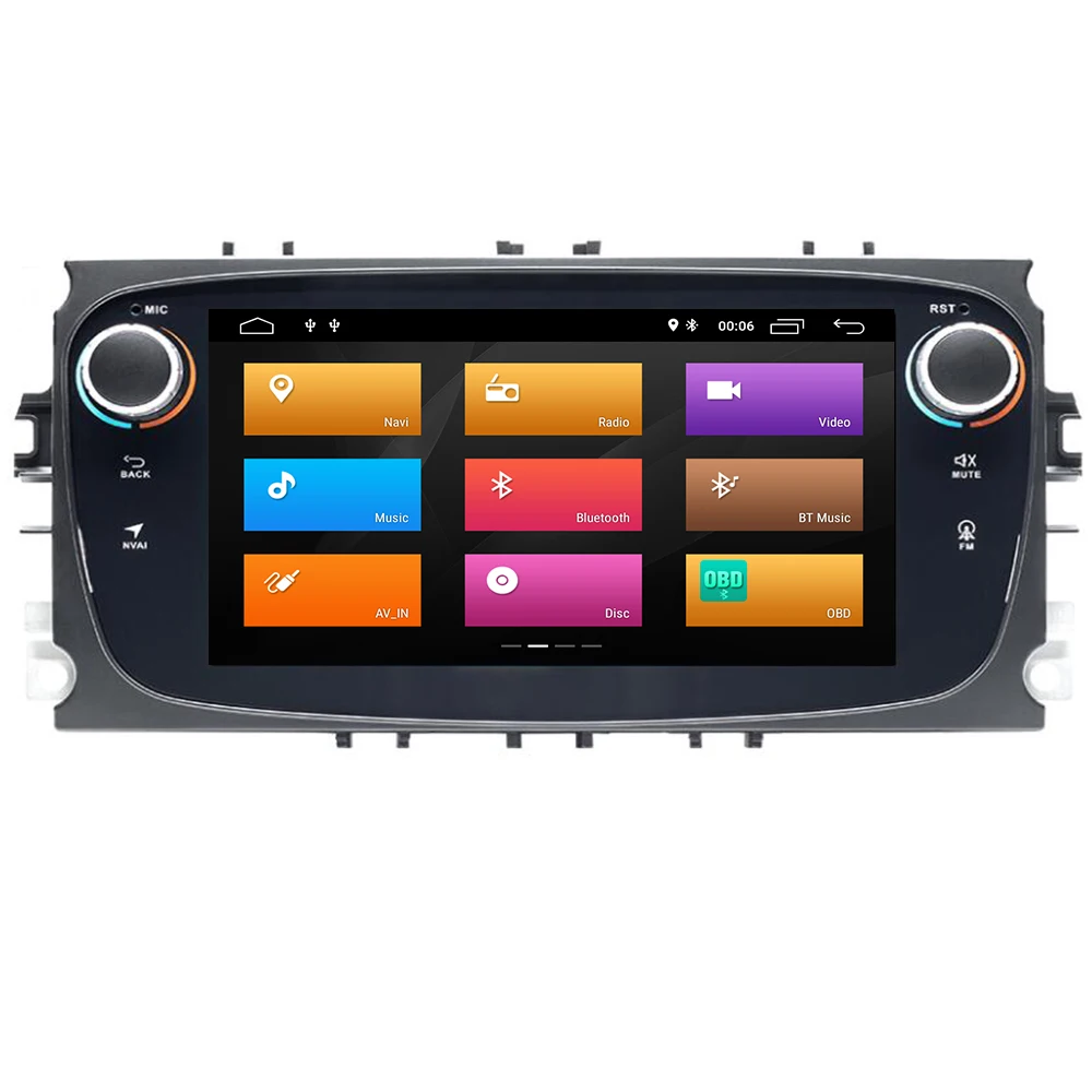 DSP Android 10 автомобильное мультимедийное радио GPS для FORD/FOCUS/Mondeo 9/S-MAX/C-MAX/Galaxy/Kuga