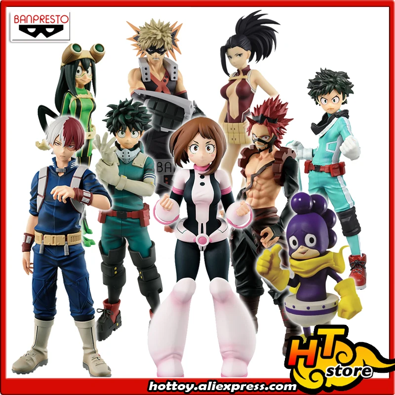 SALE0a оригинальная Коллекционная Фигурка Banpresto Izuku Ochaco SHOTO RED райот Bakugo мягкий сок от