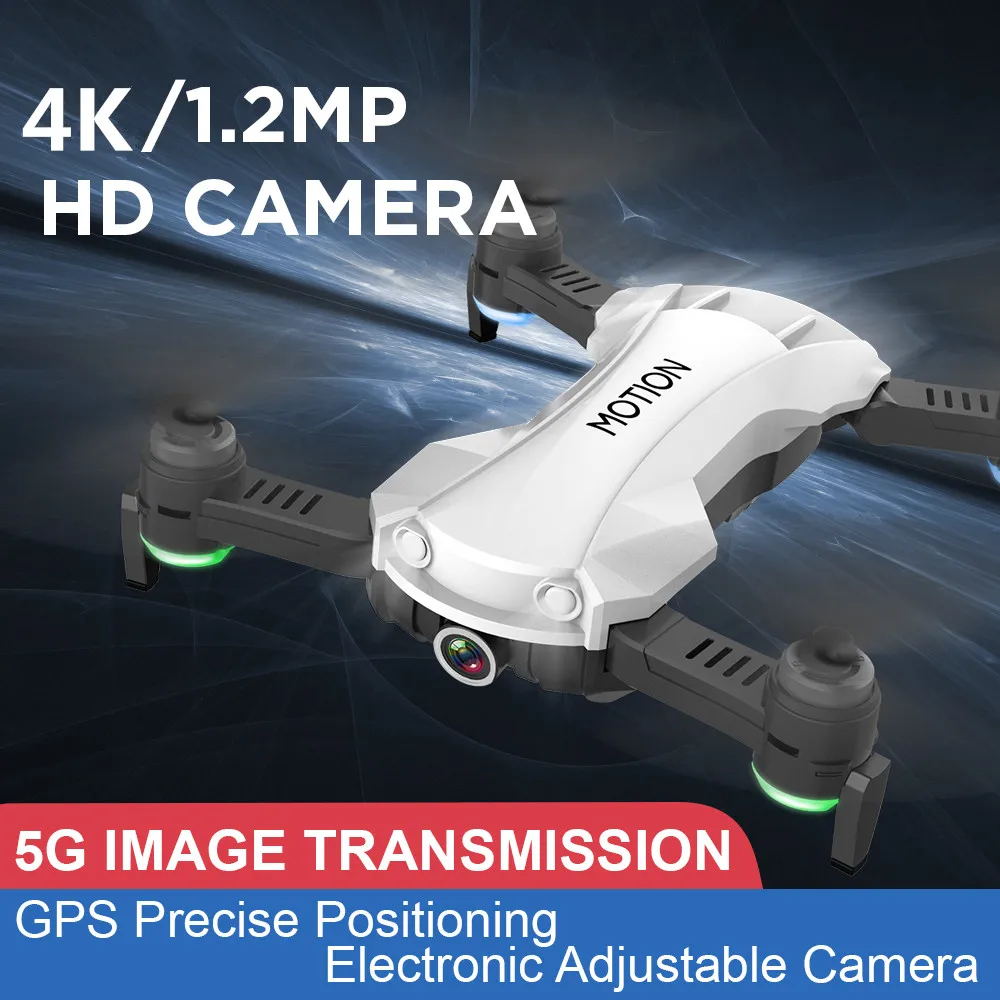 Беспилотный летательный аппарат Камера HD Широкий формат 2K 5G WI FI FPV Квадрокоптер с