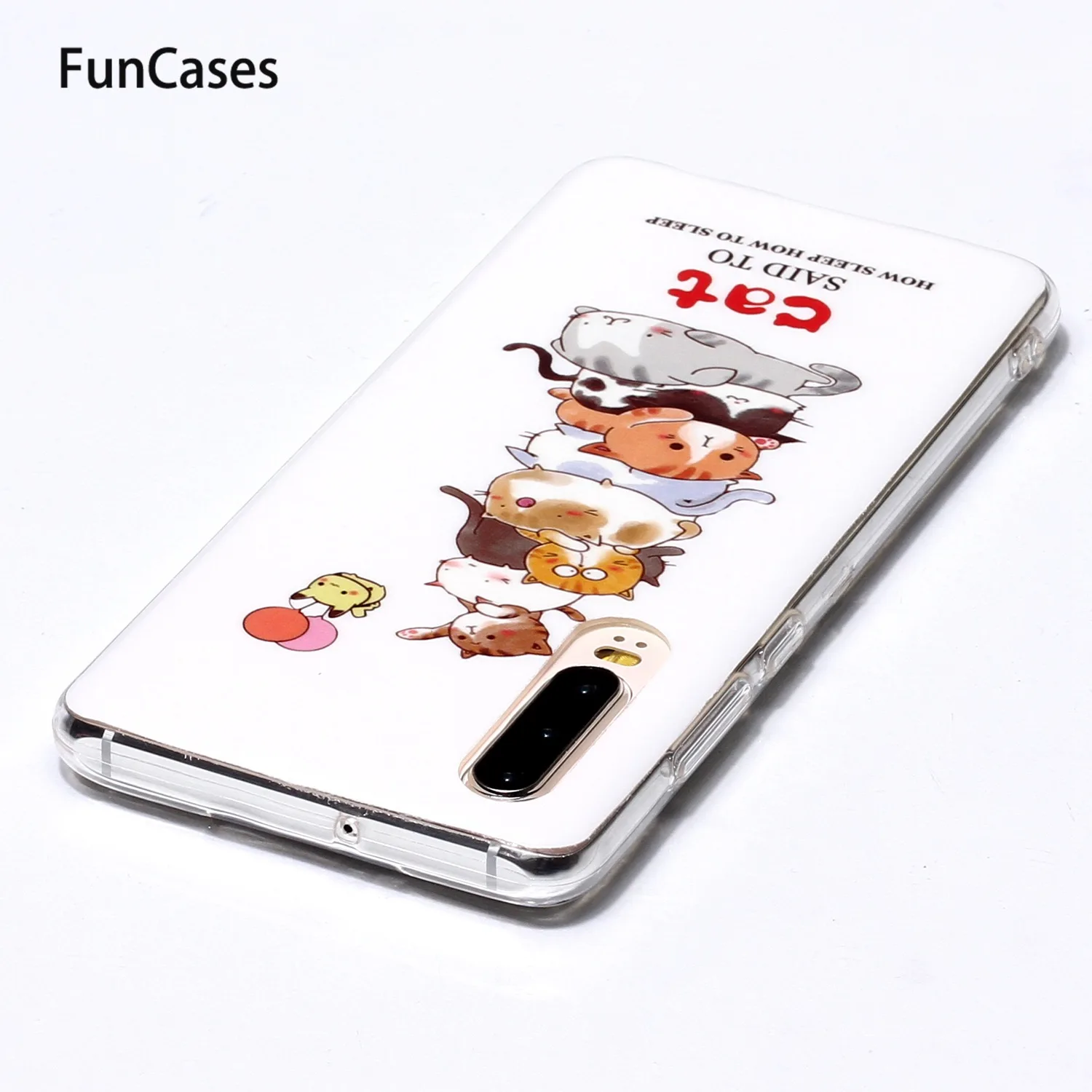 Светящиеся чехлы для телефонов capa Huawei P30 Estuche чехол телефона мобильный телефон