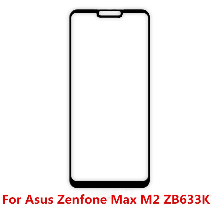 

High quality Full cover Protective Glass For ZTE Zenfone Max M2 ZB633KL Tempered Screen Protector Glass Film Case