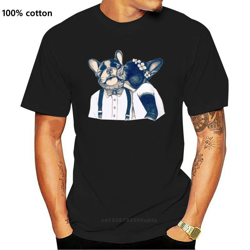 

Лидер продаж 2020, новинка, женская футболка с забавным Мопсом, французская футболка с коротким рукавом, женская футболка с принтом для девоче...