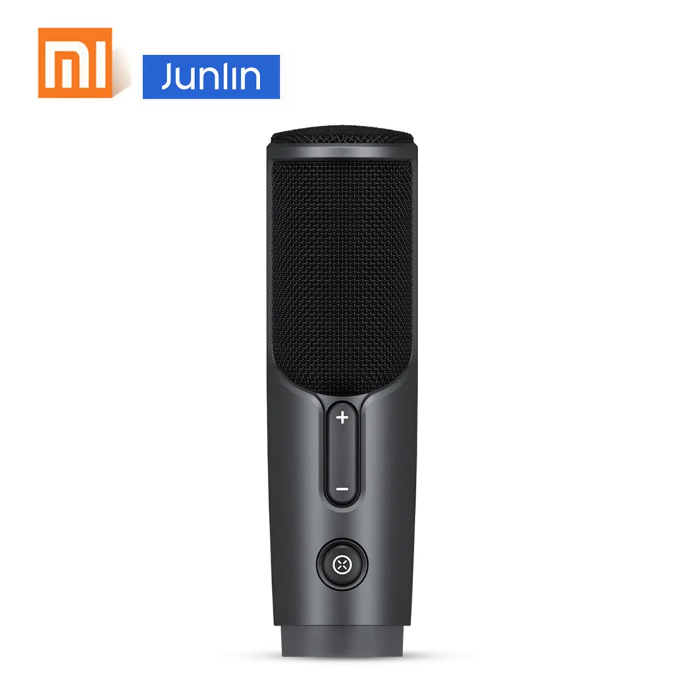 Xiaomi Mijia JUNLIN, проводной цифровой микрофон, с шумоподавлением, портативный, в режиме реального времени, для возврата ушей, HD, с 3,5 мм аудиокабелем