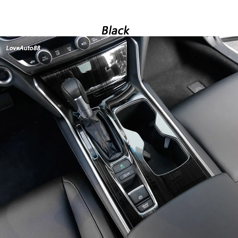 Для Honda Accord 10th зубчатая панель ручные тормоза крышки украшения держатель стакана воды рамка Крышка отделка Аксессуары
