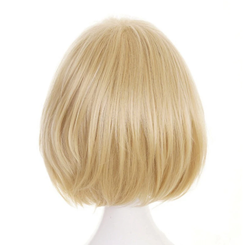 Аниме Юри! На льду Юрий плисецкий юрио короткие блонд термостойкие косплей