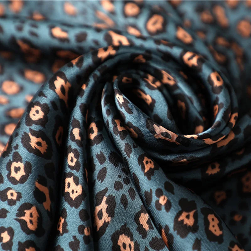 70*70 см зеленый красный Леопардовый шарф Элегантный квадратный платок шарфы для
