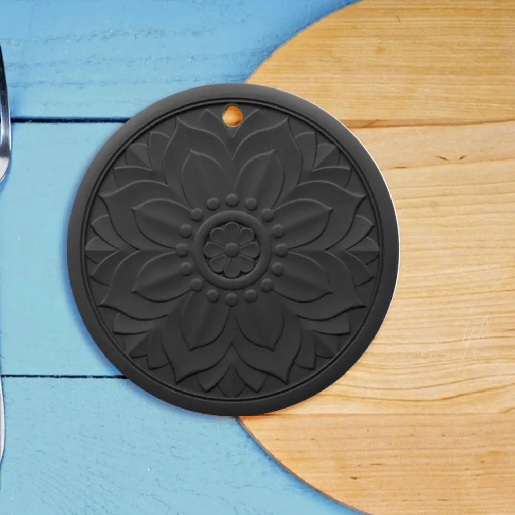 3 шт. термостойкие силиконовые коврики с цветами | Дом и сад