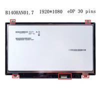 b140han01 7 for lenovo thinkpad x1 carbon lp140wf6 sph1 sph2 for lenovo t460 t460s t460p ips 72 ntsc display panel replacement