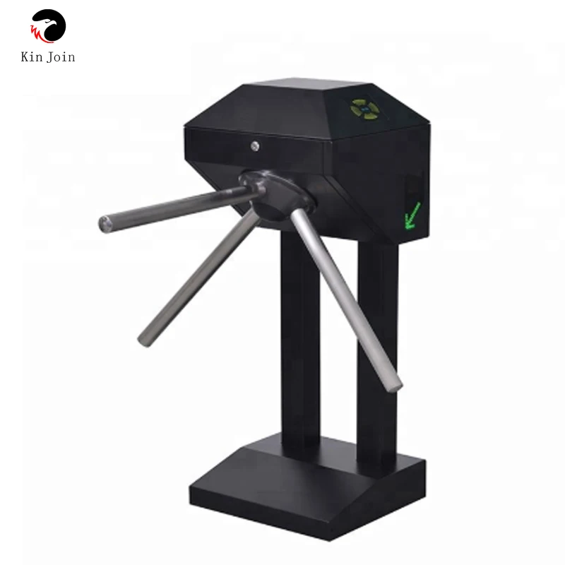

Bi-directional RFID card reader semi-automatic tripod turnstile High quality semi-automatic turnstile machinery