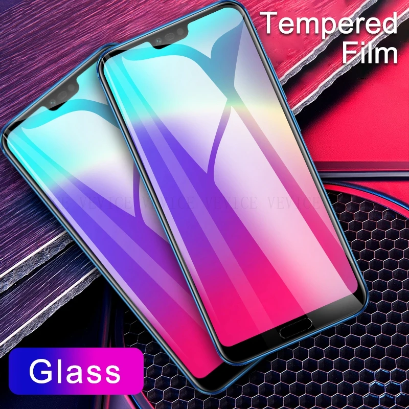 Для huawei P20 Lite mate 10 Pro 9 P Smart Защитная крышка протектор экрана для Honor 7C 7X полное