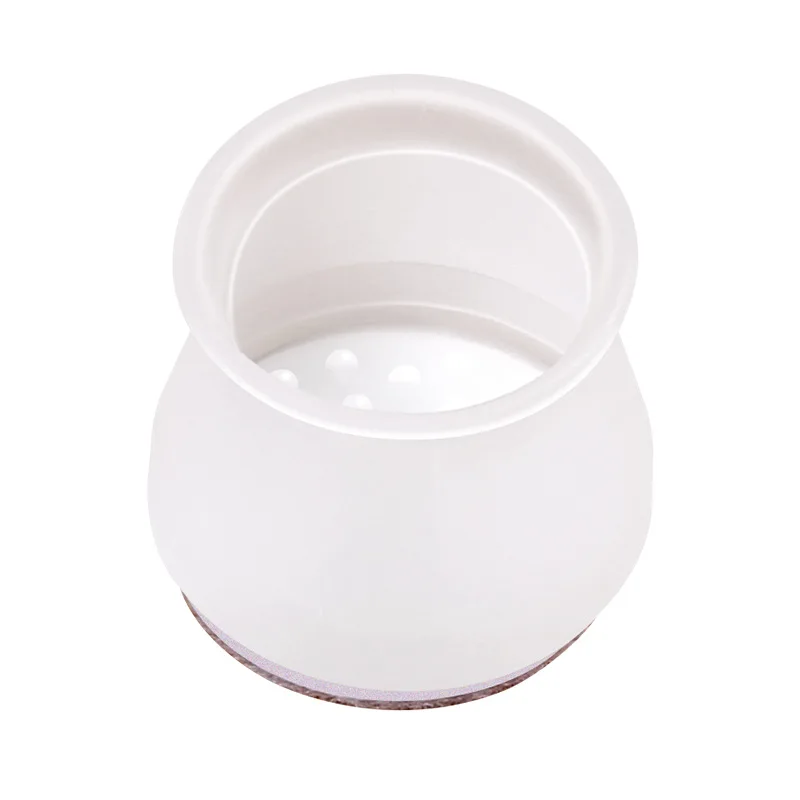 200 шт./лот Улучшенный силиконовый защитный чехол для стола и стула износостойкий