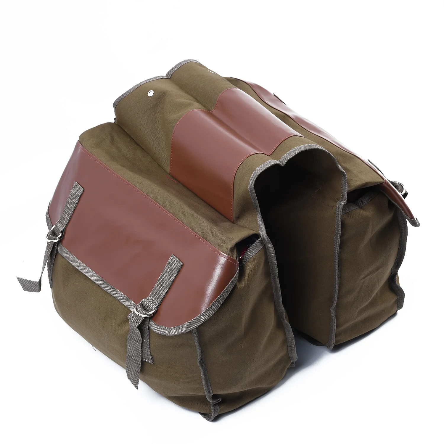 

Canvas Universal Motorcycle Bike Rear Tail Bags Equine Back Pack Motorcycle Saddlebags For Harley Sportster For Hon.da/Su.zuki