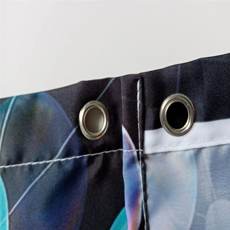 Занавеска для душа с британским флагом Великобритании и Лондонским узором -