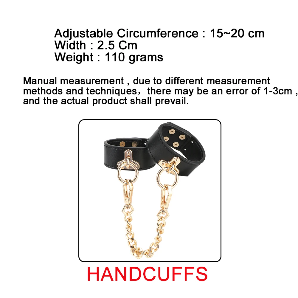 Набор для бондажа IKOKY из натуральной кожи эротический вспомогательный пояс