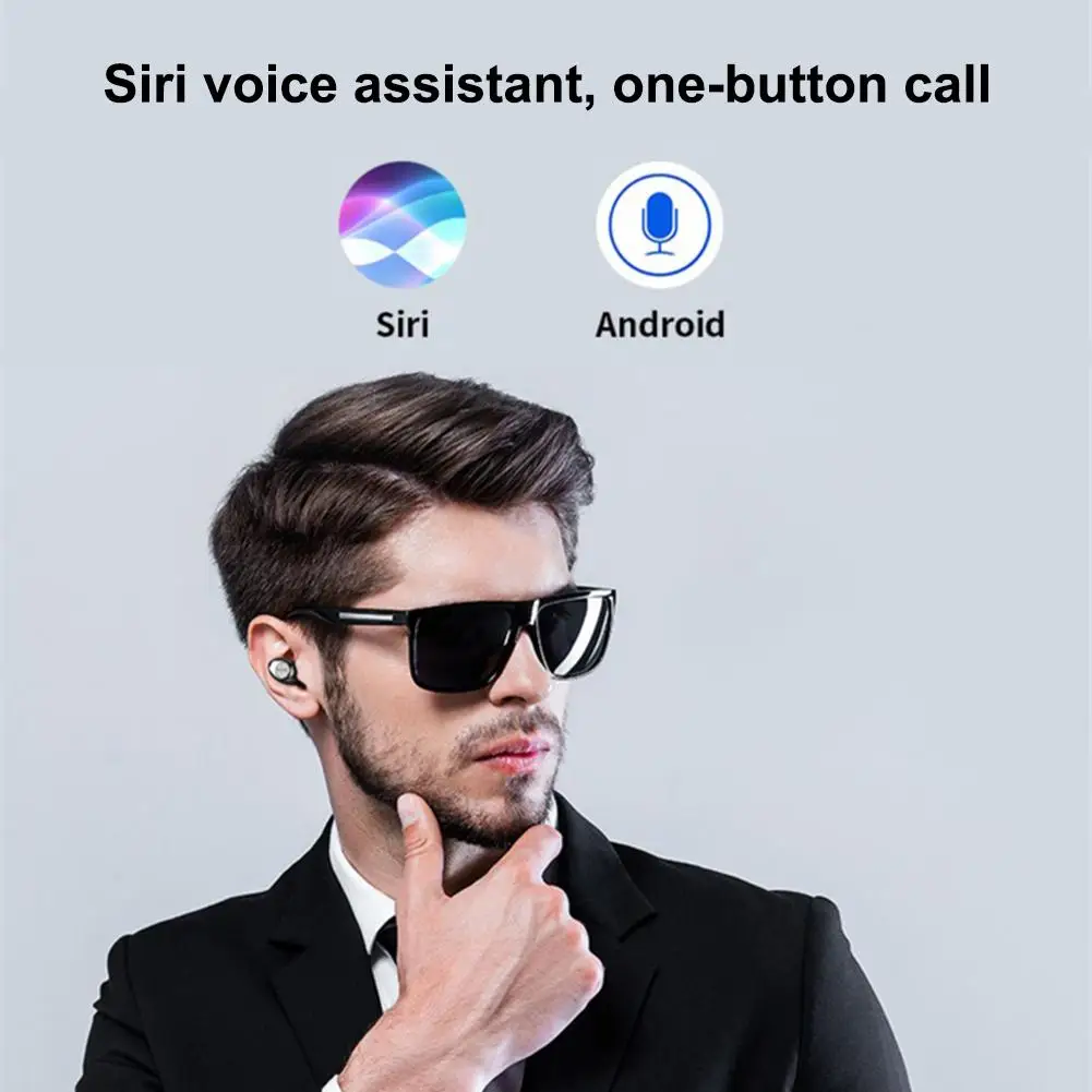 F9 Bluetooth 5 0 V беспроводные наушники TWS водонепроницаемые HD стерео с шумоподавлением