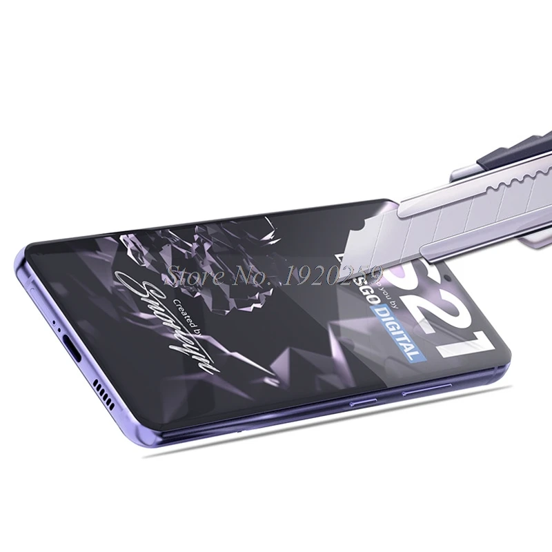 Для Samsung Galaxy S21 Plus Ultra 5G закаленное стекло 9H Высококачественная защитная пленка