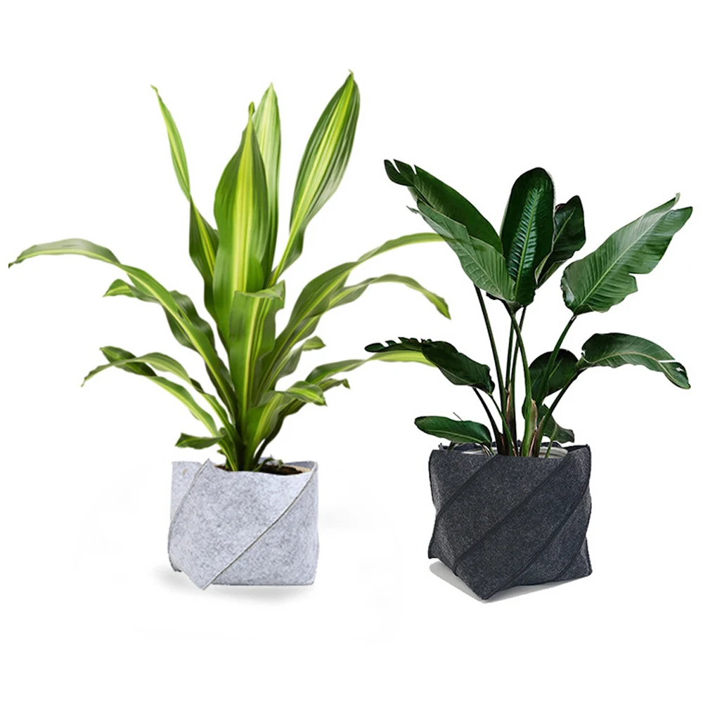 Креативная войлочная тканевая корзина для хранения сушеных цветов растений