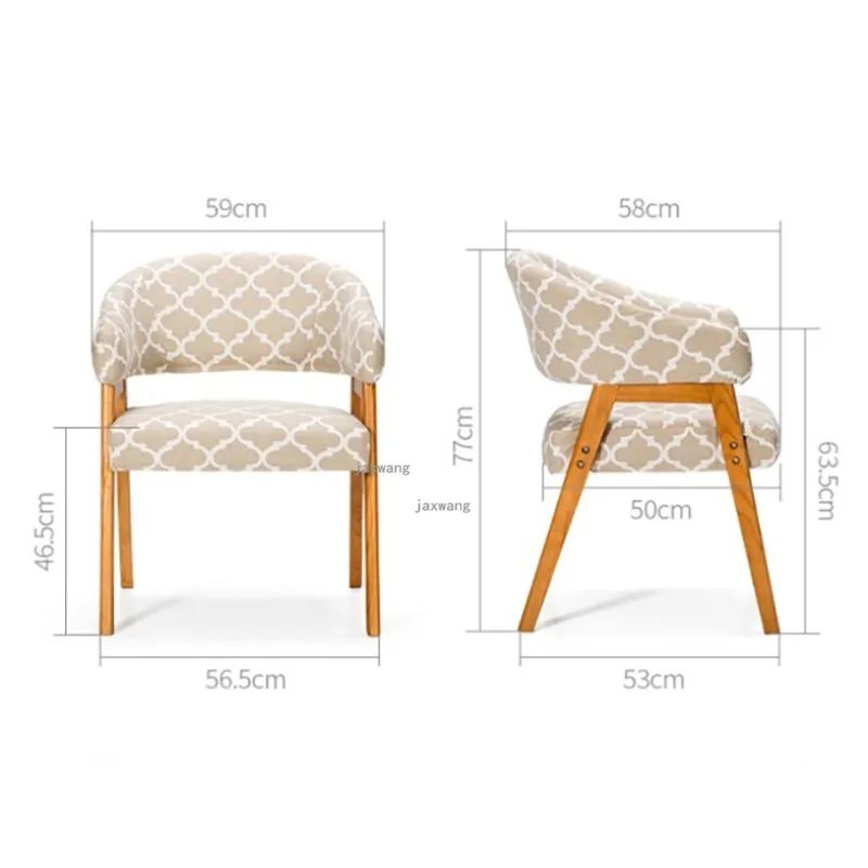 Современная мебель для столовых стул в скандинавском стиле гостиной кожаный