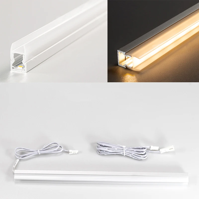 Светодиодный слой для шкафа стеклянная полка алюминиевая лента с зажимом 8-9 5 мм |