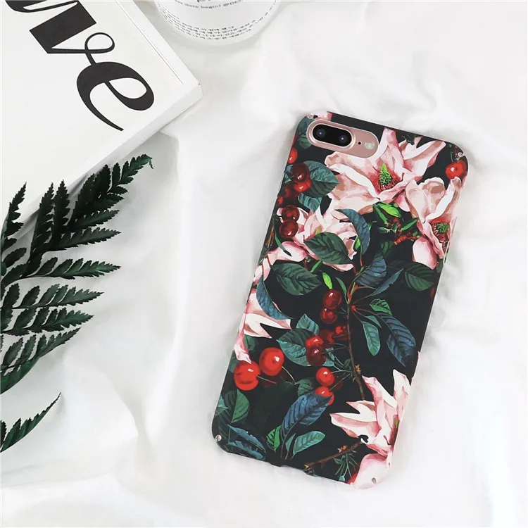 GIMFUN Роскошный Ретро чехол для телефона с цветочным рисунком для Iphone 11 Pro Max жесткий пластиковый чехол для IPhone Xr X Xsmax 7 8 6 Plus