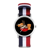 japanese cat quartz watch photo teens wrist watch spring elegant cheap wristwatch