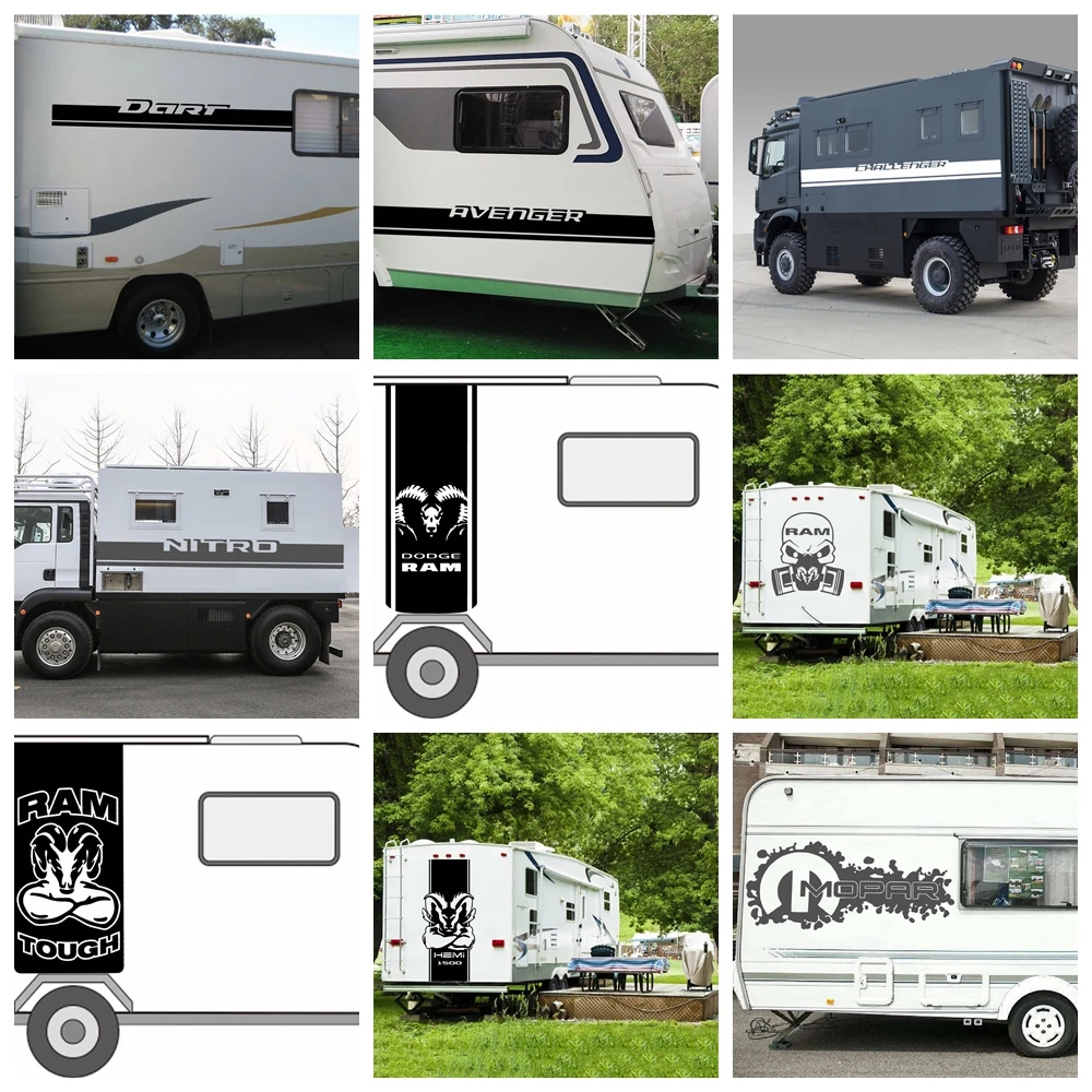 

Creative RV sticker Car Stickers Funny Sticker On Car Stickers And Decals Rear Window Vinyl Car Styling