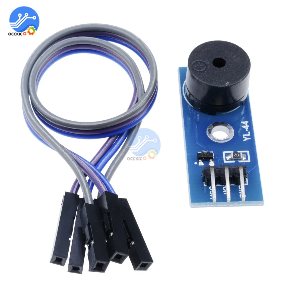 Пассивный зуммер модуль сигнализации датчик сигнала для Arduino Smart Car 3 V-5V I/O