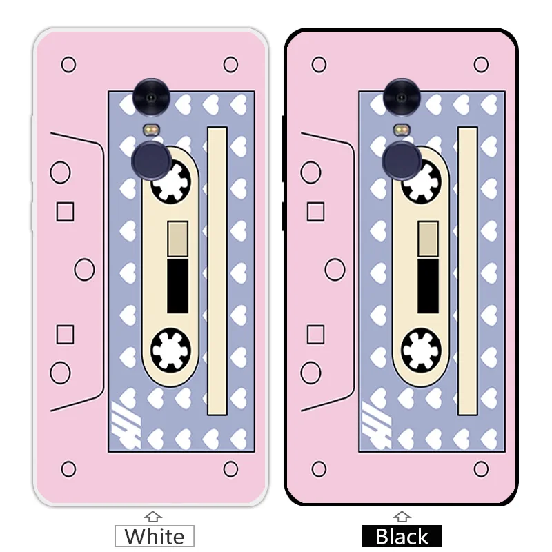 Чехол для Xiaomi Redmi Note 4 Note4 мягкий силиконовый чехол note note4 розовая задняя крышка