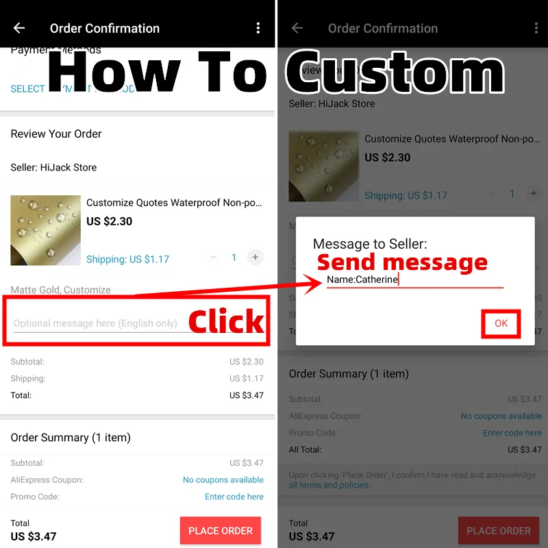 Настраиваемые кавычки водонепроницаемые неядовитые воздушные простые Стильные