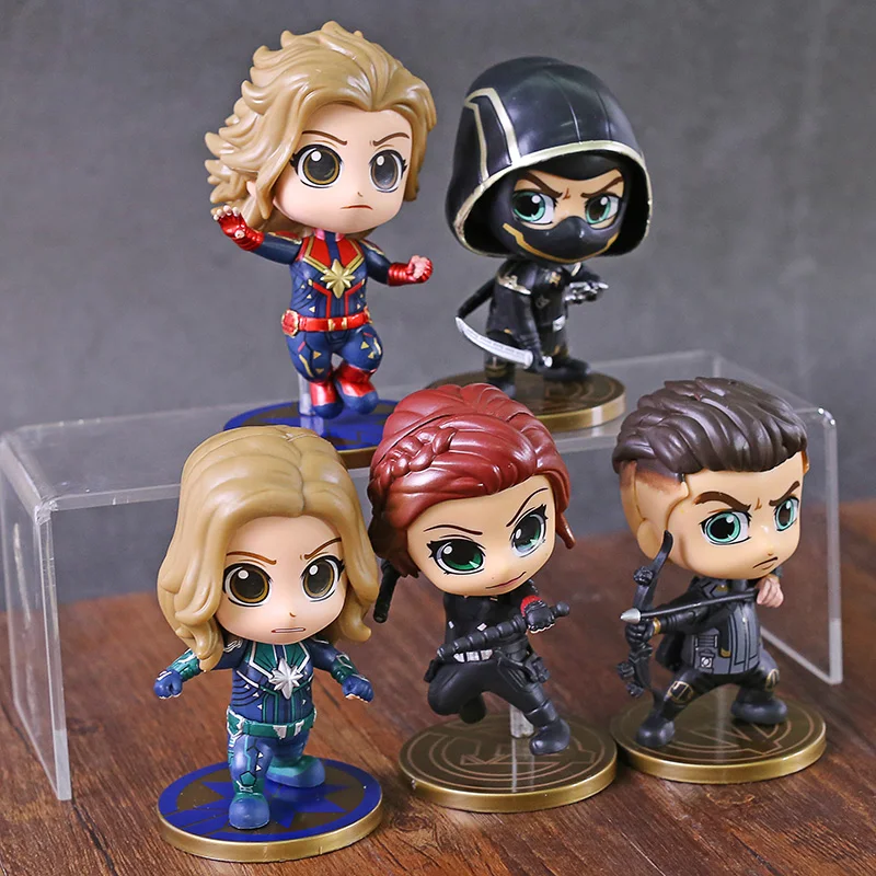 Экшн фигурки из ПВХ Мстители: финал капитан Марвел Кэрол данверс черная вдова