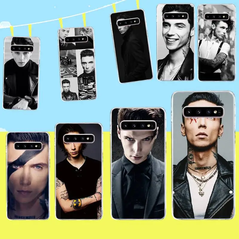 NBDRUICAI Andy Biersack Veil Brides BVB Soft black Phone Case for Samsung S9 plus S5 S6 S7 edge S8 S10 | Мобильные телефоны и