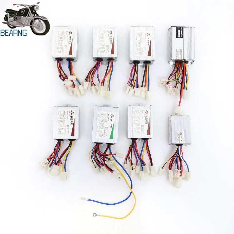 

1 предмет 24V 36V 360W 500W 800W контроллер щетки двигателя YK31C 2 Скорость YIYUN велосипеда с электрическим велосипедом