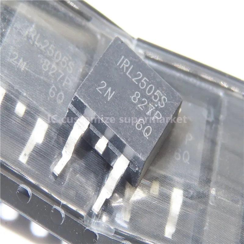 10 шт./лот IRL2505S L2505S TO-263 55V 104A Триод SMD 10 шт./лот IRL2505S L2505S TO-263 55V 104A Триод SMD