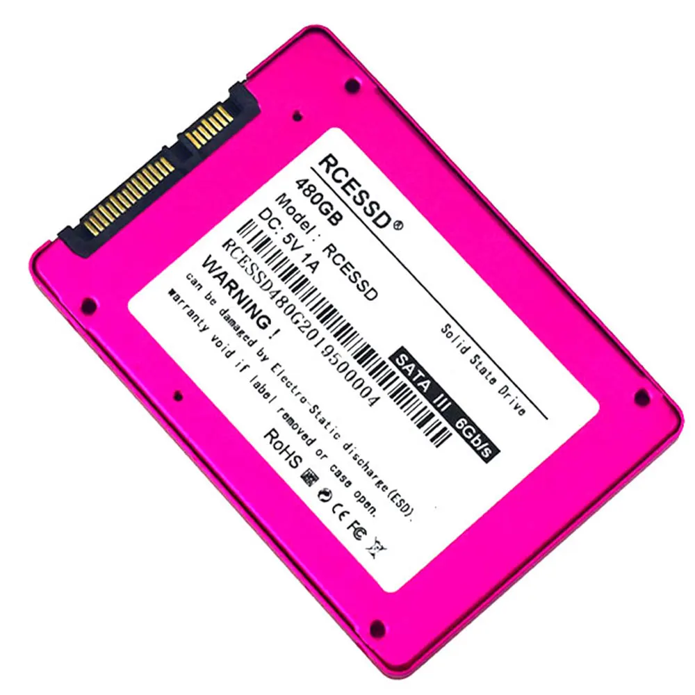 Металлический твердотельный накопитель RCESSD 120 ГБ 128 240 256 2 5 дюйма SATA3 360 гб