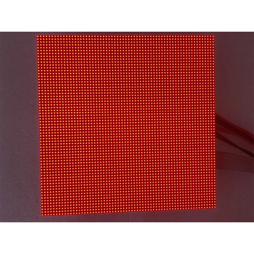 Уличный светодиодный модуль P4.81 с точечной матрицей 52x52 панель 250x250 мм экран для