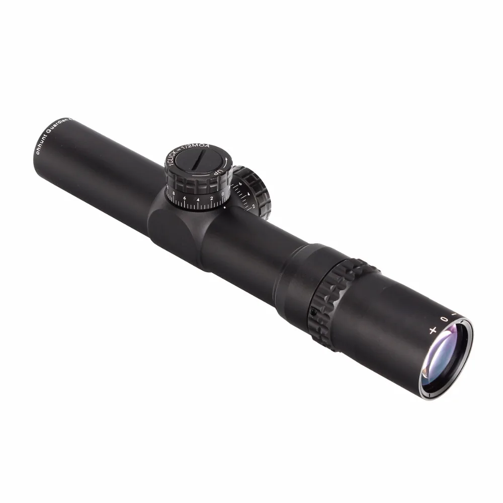 

Reddot Guardian 4.5x24 Hunting Rifle Scope 30mm Tube Tactical Optics Sight 1/2 Half Mil Dot Reticle Turrets Reset Riflescope
